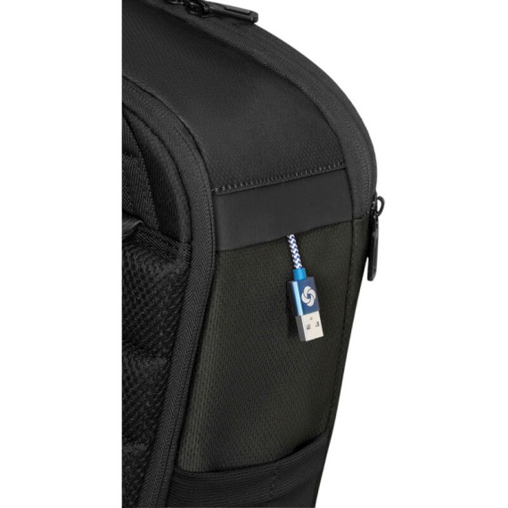SAMSONITE Mochila de Viagem Ryanair 14.1” Moderny Preta, Modelo: Mochila Ryanair, Cor: Preto, 10 image