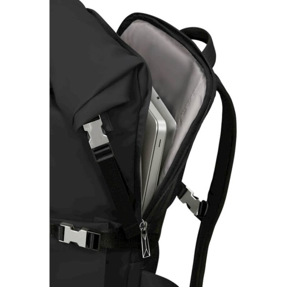 SAMSONITE Mochila para Portátil 15.6” Rolltop Glam-Go Preta | Ref. 92.155820-1041