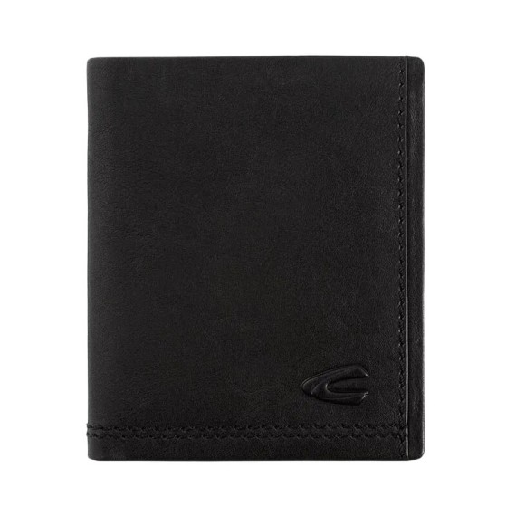 CAMEL ACTIVE Carteira Vertical c/ Porta-Moedas Osaka Preta | Ref. 9126970460