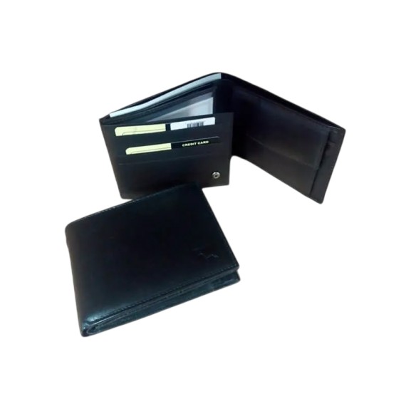 DOGGY Carteira Porta-Notas com Porta-Moedas Preta | Ref. 86.135P