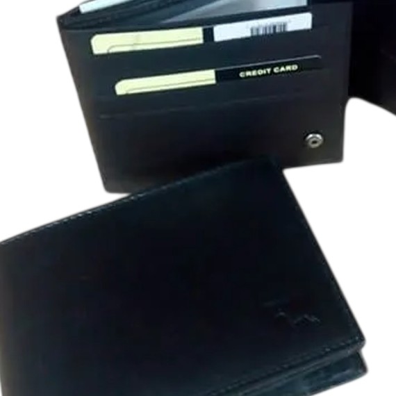 DOGGY Carteira Porta-Notas com Porta-Moedas Preta | Ref. 86.135P