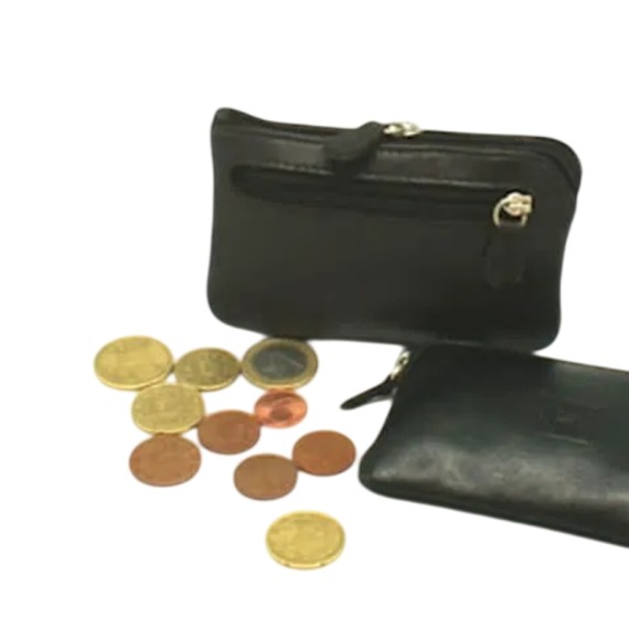 Doggy Bolsa para Chaves e Moedas Unisexo Castanha | Ref. 86.152C