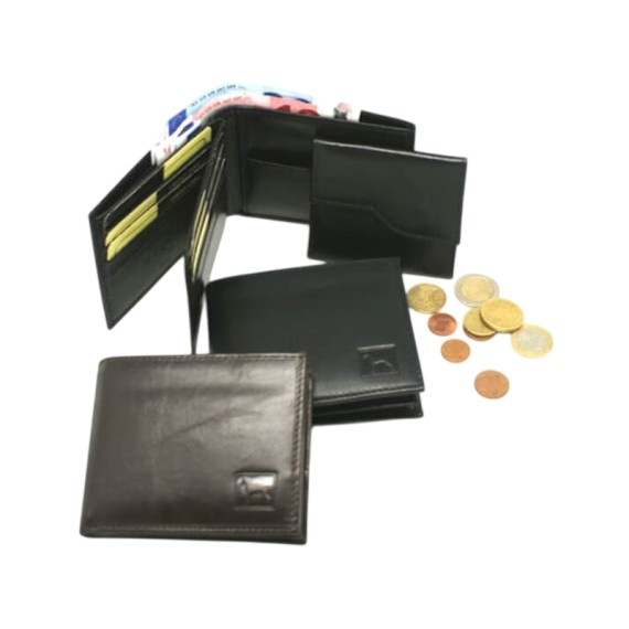 DOGGY Carteira Horizontal com Porta-Moedas Castanha | Ref. 86.164C