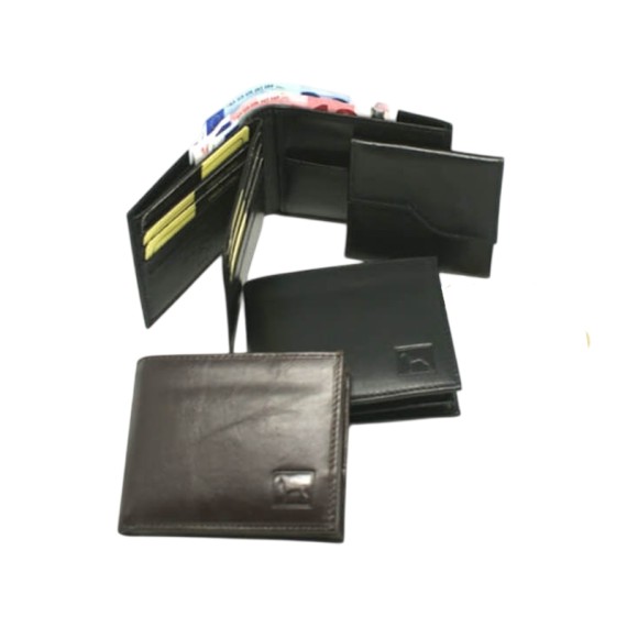 DOGGY Carteira Horizontal com Porta-Moedas Preta | Ref. 86.164P