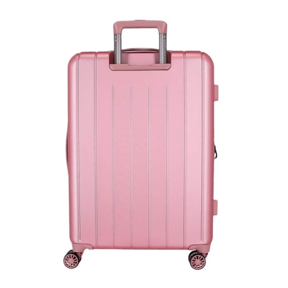 Mala de Viagem Média 68cm 4 Rodas Exp. MINNIE Love Rosa | Ref. 186.3519244