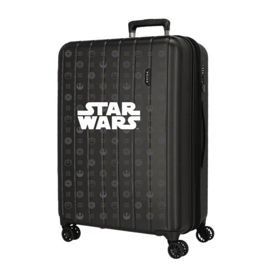 Mala de Viagem Média 68cm 4 Rodas Star Wars Black | Ref. 186.3499241