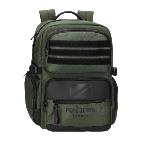 Mochila para Portátil 15” Adap. PEPE JEANS Bromley 24 Caqui | Ref. 186.7062742