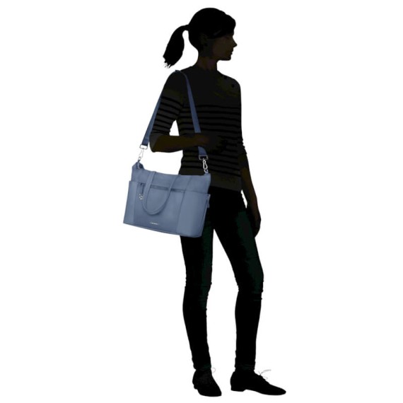 SAMSONITE Bolsa Ombro Tote p/ Portátil 14.1” Move Journey Azul | Ref. 92.158824-1831