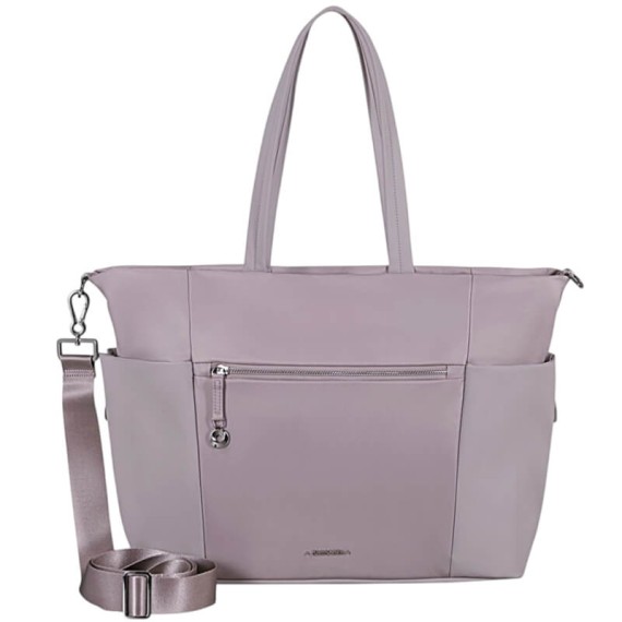 SAMSONITE Bolsa Ombro Tote p/ Portátil 14.1” Move Journey Bege | Ref. 92.158824-1497