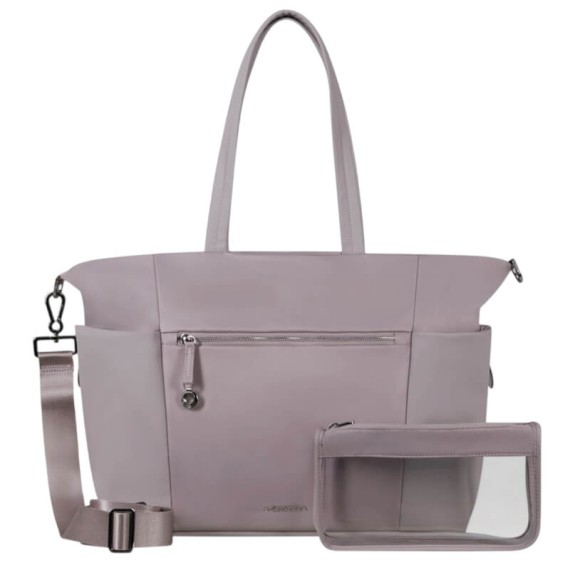 SAMSONITE Bolsa Ombro Tote p/ Portátil 14.1” Move Journey Bege | Ref. 92.158824-1497