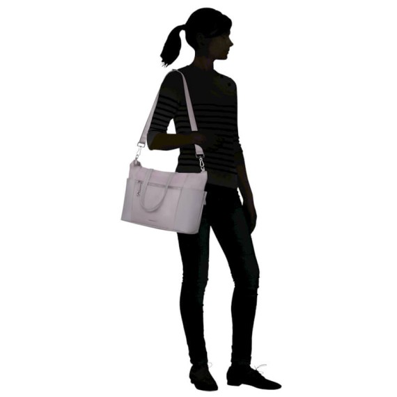 SAMSONITE Bolsa Ombro Tote p/ Portátil 14.1” Move Journey Bege | Ref. 92.158824-1497