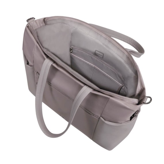SAMSONITE Bolsa Ombro Tote p/ Portátil 14.1” Move Journey Bege | Ref. 92.158824-1497