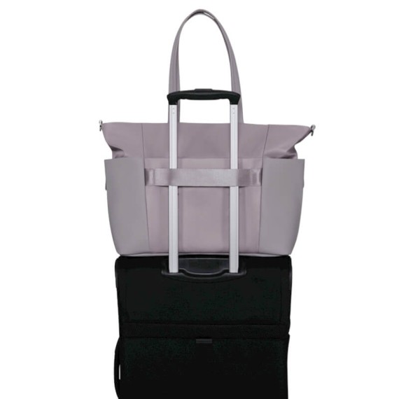 SAMSONITE Bolsa Ombro Tote p/ Portátil 14.1” Move Journey Bege | Ref. 92.158824-1497
