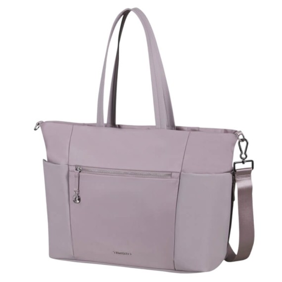 SAMSONITE Bolsa Ombro Tote p/ Portátil 14.1” Move Journey Bege | Ref. 92.158824-1497