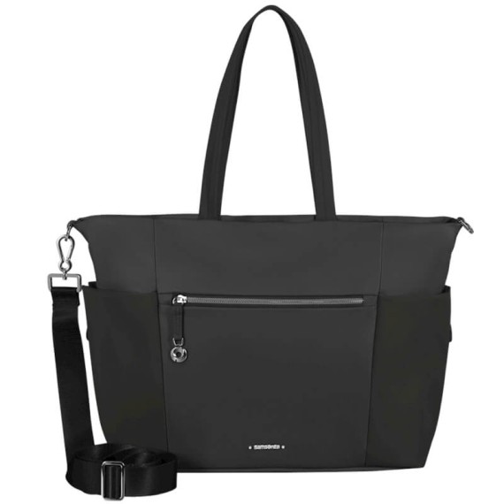 SAMSONITE Bolsa Ombro Tote p/ Portátil 14.1” Move Journey Preta | Ref. 92.158824-1041