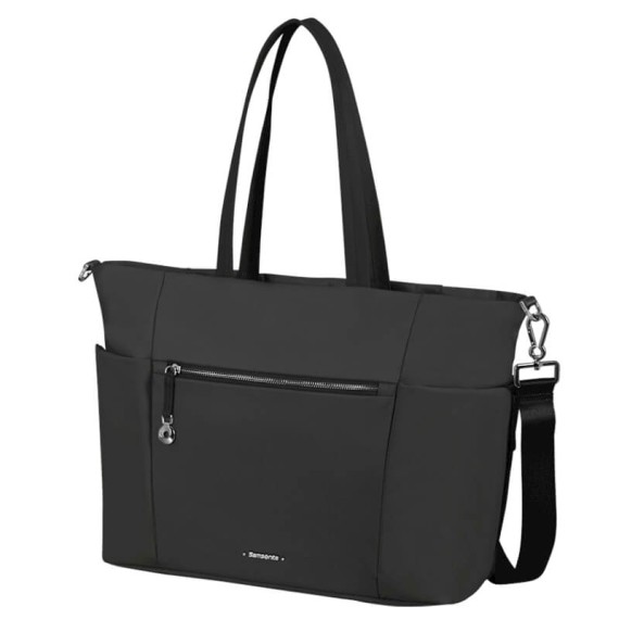 SAMSONITE Bolsa Ombro Tote p/ Portátil 14.1” Move Journey Preta | Ref. 92.158824-1041