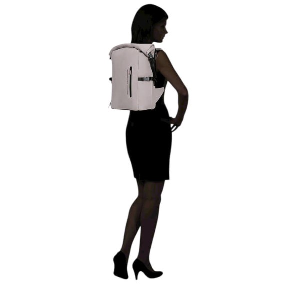 SAMSONITE Mochila para Portátil 15.6” Rolltop Glam-Go Rosa | Ref. 92.155820-A188