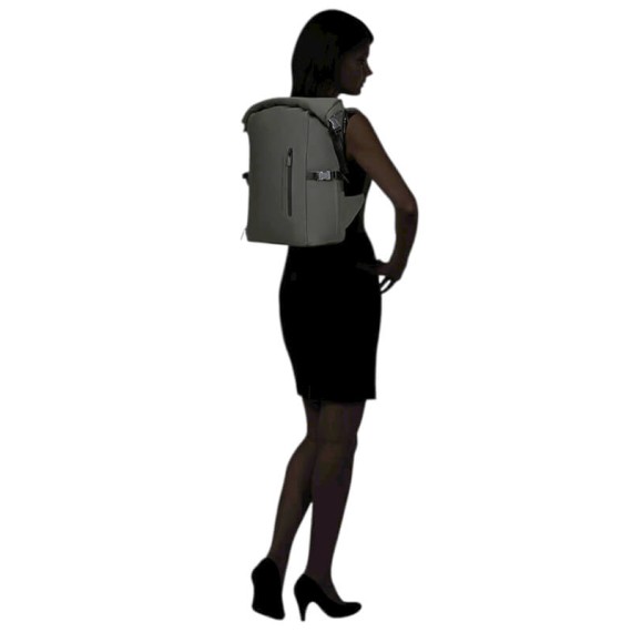 SAMSONITE Mochila para Portátil 15.6” Rolltop Glam-Go Verde | Ref. 92.155820-9199