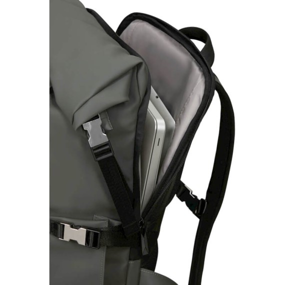 SAMSONITE Mochila para Portátil 15.6” Rolltop Glam-Go Verde | Ref. 92.155820-9199