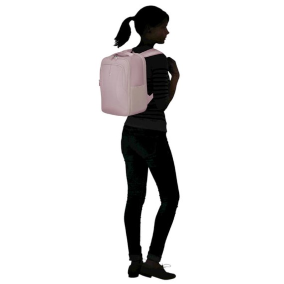 SAMSONITE Mochila Viagem Ryanair 14.1” Guardit Classy 2.0 Rosa | Ref. 92.158244-1830
