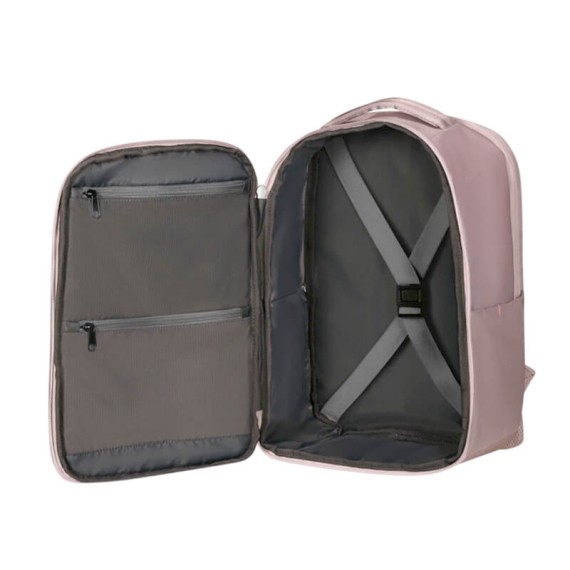 SAMSONITE Mochila Viagem Ryanair 14.1” Guardit Classy 2.0 Rosa | Ref. 92.158244-1830