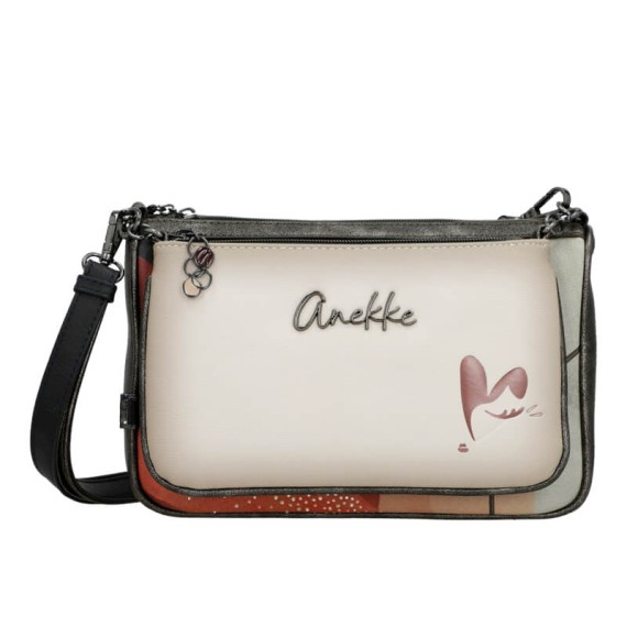ANEKKE Bolsa de Tiracolo 3 em 1 Eikon Taupe | Ref. 280.42753-265