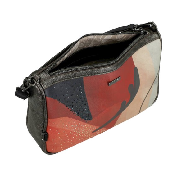 ANEKKE Bolsa de Tiracolo 3 em 1 Eikon Taupe | Ref. 280.42753-265