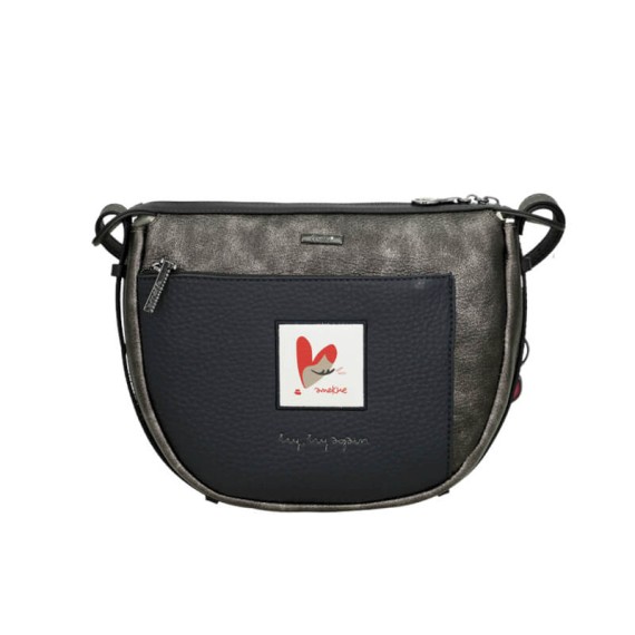 ANEKKE Bolsa de Tiracolo Oval Eikon Taupe | Ref. 280.42753-559