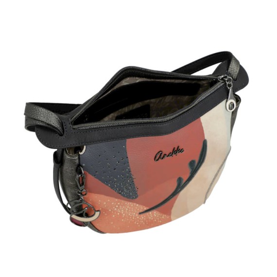 ANEKKE Bolsa de Tiracolo Oval Eikon Taupe | Ref. 280.42753-559