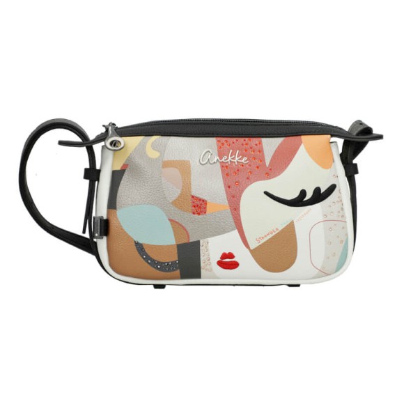 ANEKKE Bolsa de Tiracolo Retangular Eikon Preta | Ref. 280.42753-555