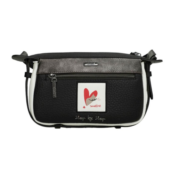 ANEKKE Bolsa de Tiracolo Retangular Eikon Preta | Ref. 280.42753-555