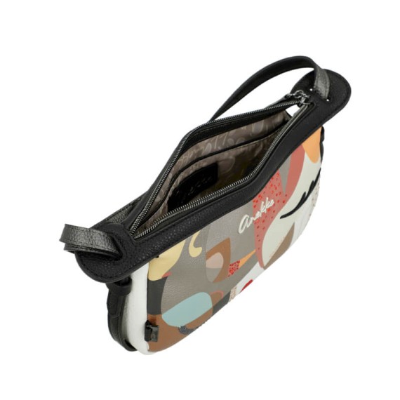 ANEKKE Bolsa de Tiracolo Retangular Eikon Preta | Ref. 280.42753-555