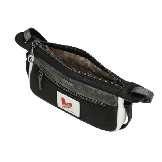 ANEKKE Bolsa de Tiracolo Retangular Eikon Preta | Ref. 280.42753-555