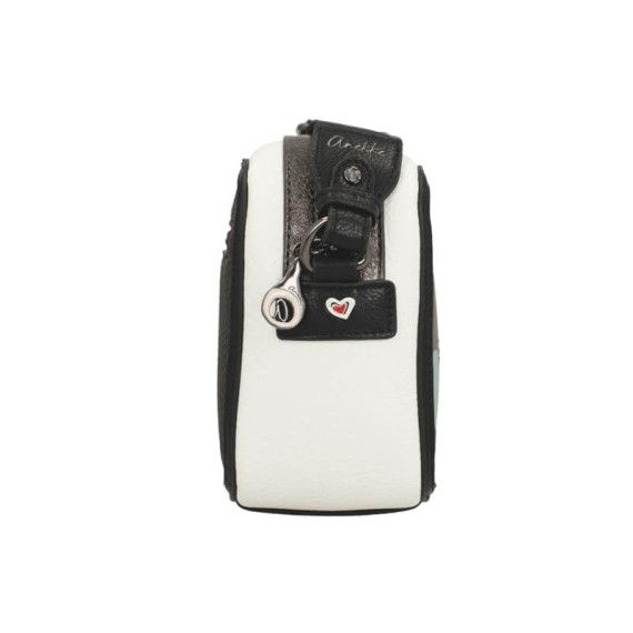 ANEKKE Bolsa Transversal Rectangular Eikon Bege/Preto | Ref. 280.42753-447