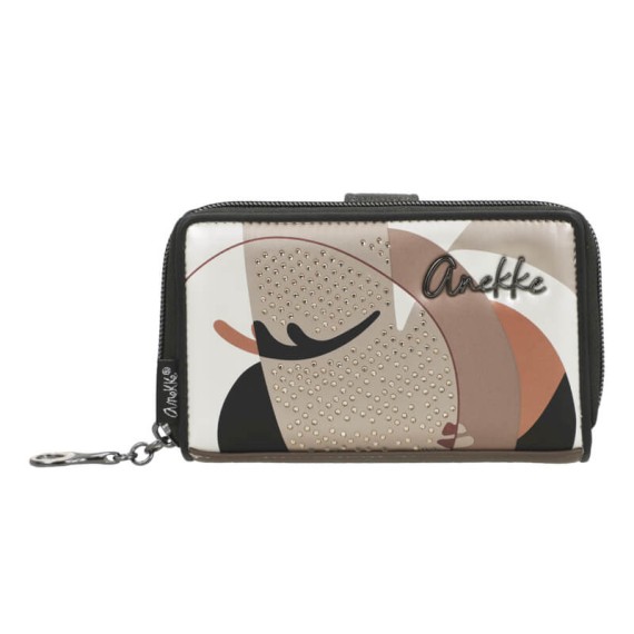 ANEKKE Carteira Média RFID Eikon Taupe | Ref. 280.42759-909