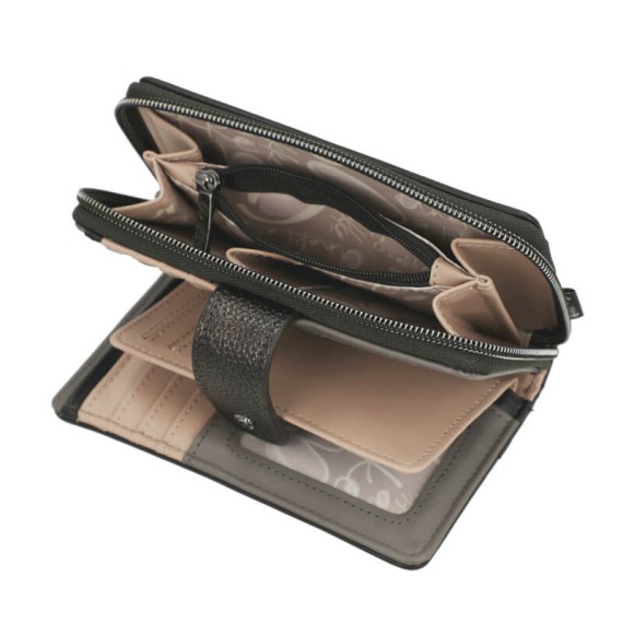 ANEKKE Carteira Média RFID Eikon Taupe | Ref. 280.42759-909