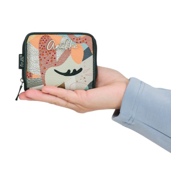 ANEKKE Carteira Pequena RFID Eikon Preta | Ref. 280.42759-903