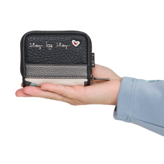 ANEKKE Carteira Pequena RFID Eikon Preta | Ref. 280.42759-903