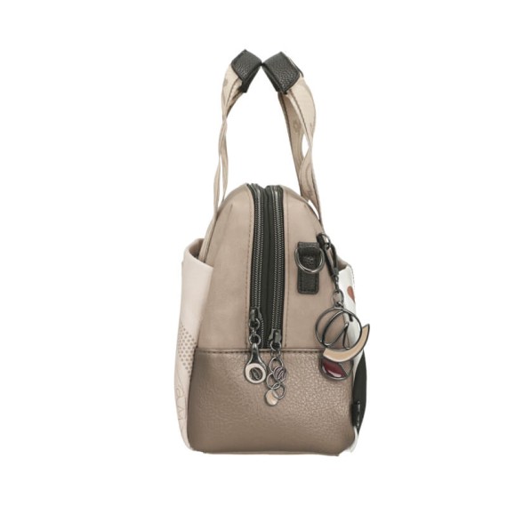 ANEKKE Mala de Alças Curtas Eikon Taupe | Ref. 280.42751-177