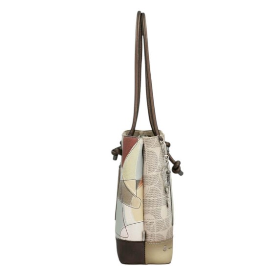 ANEKKE Mala de Ombro Alças Compridas Sophia Bege | Ref. 280.42802-361