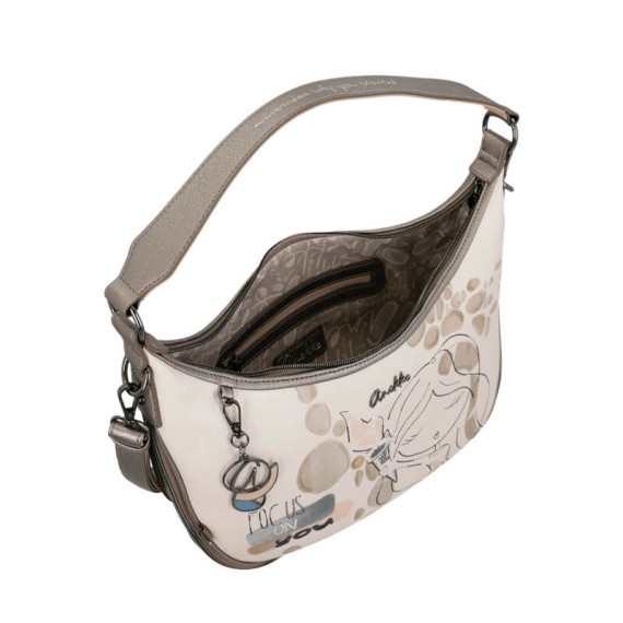 ANEKKE Mala de Ombro Olympia 42742-190 Bege | Ref. 280.42742-190