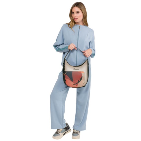 ANEKKE Mala de Ombro Oval Eikon Taupe | Ref. 280.42752-399