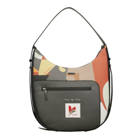 ANEKKE Mala de Ombro Oval Eikon Taupe | Ref. 280.42752-399