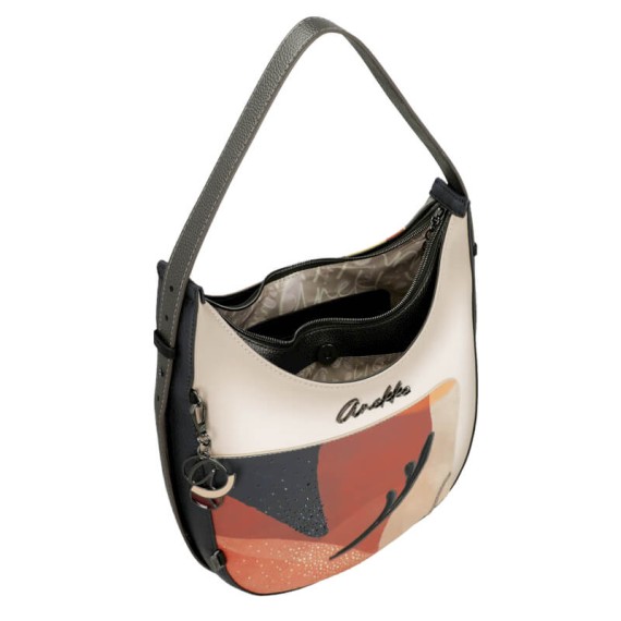 ANEKKE Mala de Ombro Oval Eikon Taupe | Ref. 280.42752-399