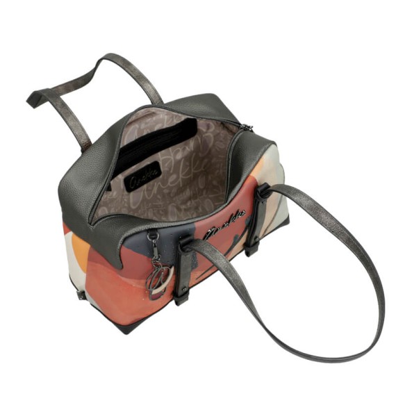 ANEKKE Mala de Ombro Retangular Eikon Taupe | Ref. 280.42752-406