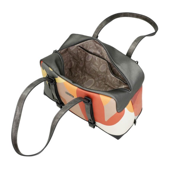 ANEKKE Mala de Ombro Retangular Eikon Taupe | Ref. 280.42752-406