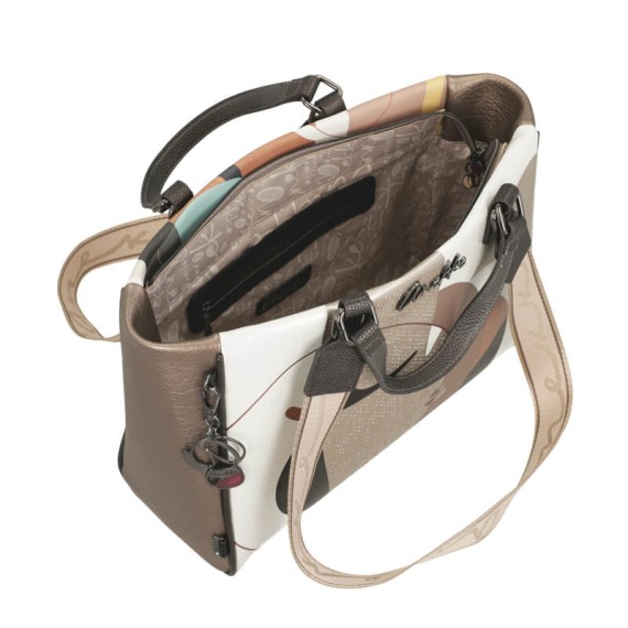 ANEKKE Mala de Senhora Tote Eikon Taupe | Ref. 280.42751-290