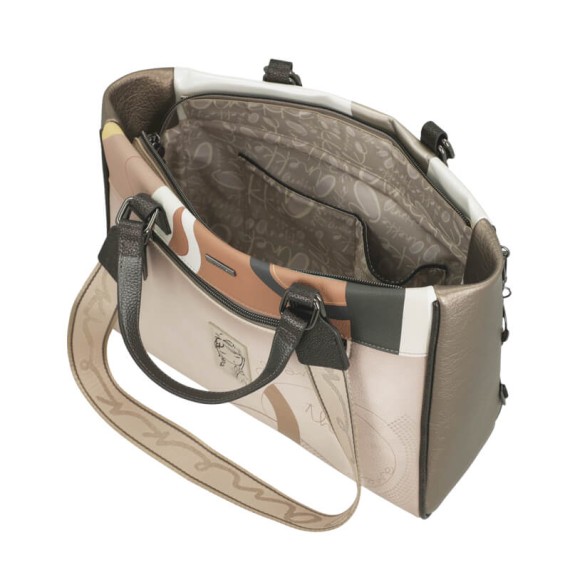 ANEKKE Mala de Senhora Tote Eikon Taupe | Ref. 280.42751-290