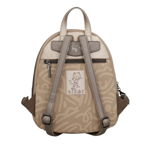 ANEKKE Mochila de Passeio Olympia Bege | Ref. 280.42745-252