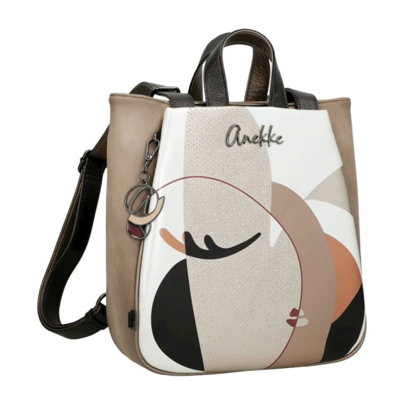 ANEKKE Mochila de Senhora Eikon Taupe | Ref. 280.42755-256